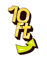 10ft